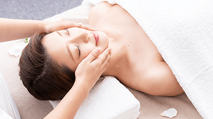 エステ中の画像